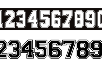 game number, numbers, football