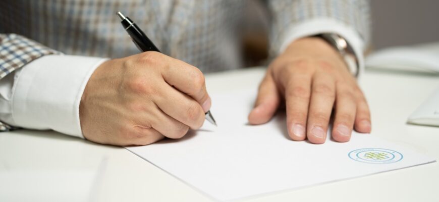 man, sign, paper