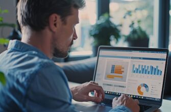 laptop, data analysis, charts, graphs, workspace, modern office, professional, technology, computer, man working, focus, business, tech-savvy, analysis, digital, contemporary, data-driven, monitoring, screen, business analysis, office, computer screen, analytics, ai generated