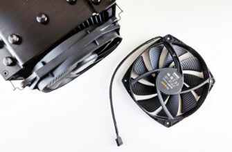 a black fan and a white fan on a white surface